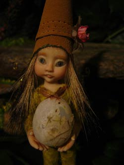 Ooak Baby Fairie Tumimi and Egg - Gallery
